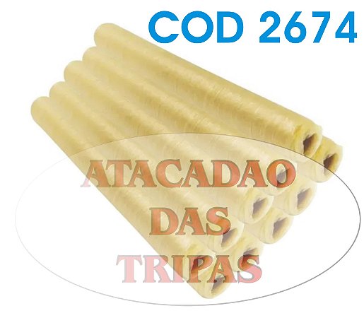 Tripa De Colágeno Brascase Cal. 23Mm Caixa Com 25 Unid.