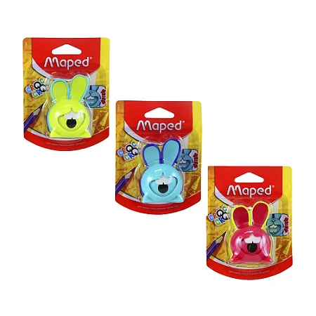 Apontador Croc Croc Coelho MAPED com depósito - 1un