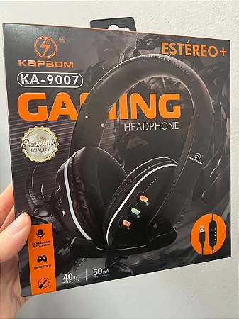 Headphone Estério para PC LED Kapbom KA-9007