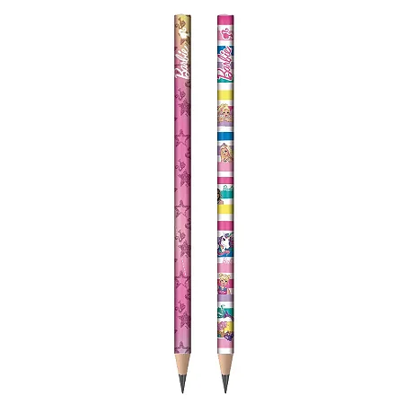 Lápis Grafite Barbie 2 Unid HB