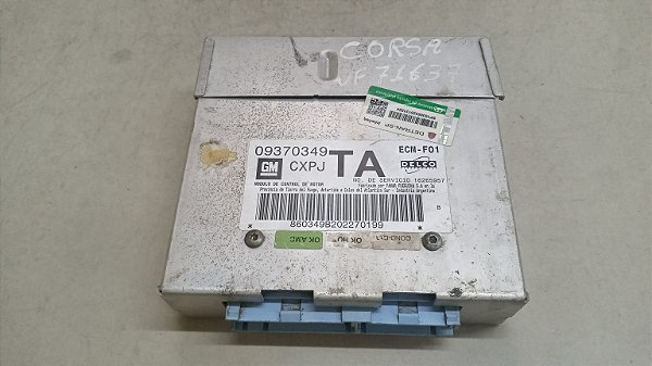 Módulo Injeção Gm Corsa 1.0 2001 | 09370349 (3)