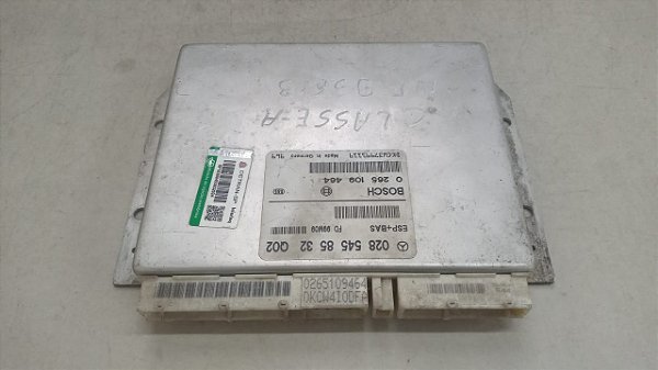 Módulo Injeção Mercedes Classe A 160 1.6 1999 0285458532Q02