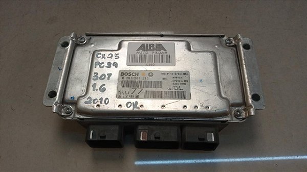 Módulo Injeção Peugeot 307 1.6 2010 | 0261201213