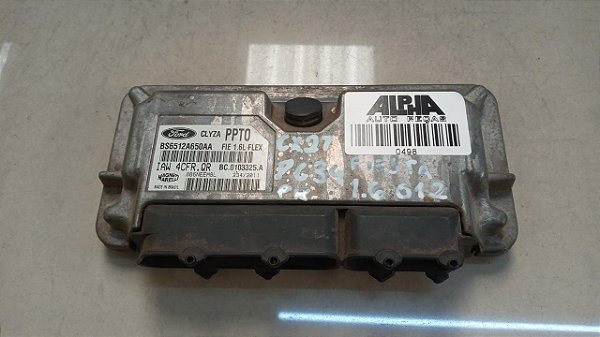 Módulo Injeção Ford Fiesta 1.6 2012 Flex | BS6512A650AA