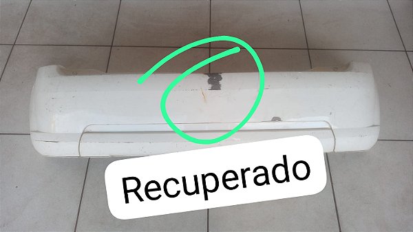 Parachoque Traseiro Ford Fiesta 2008 -2011/Recuperado