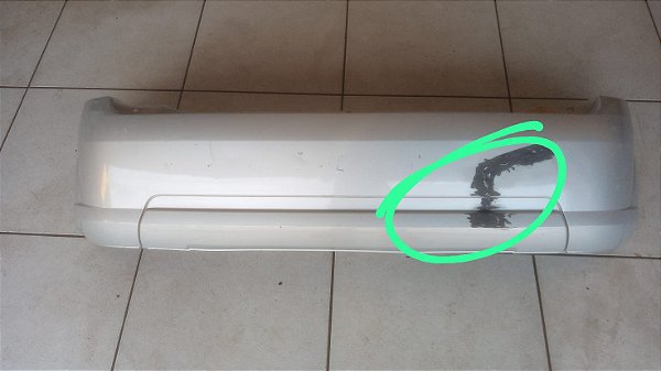 Parachoque Traseiro Ford Fiesta 2008 -2011/Recuperado