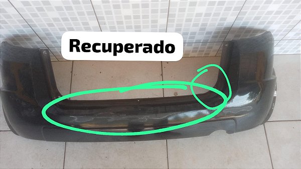 Parachoque Traseiro Ford ka 2008-2011/Recuperado