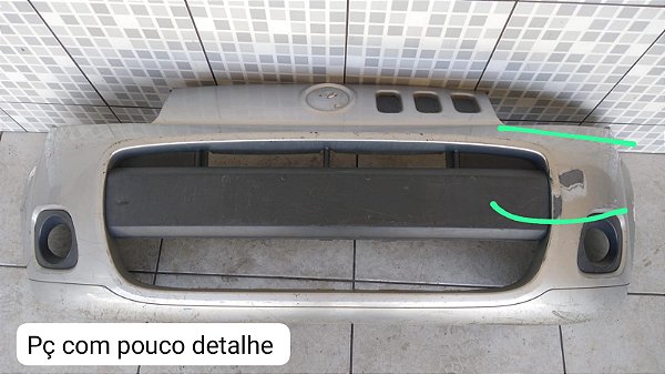 Parachoque Dianteiro Fiat Uno Vivace 2010 a 2015/Recuperado