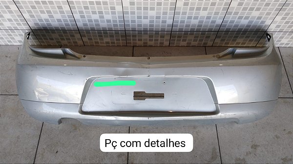 Parachoque traseiro Chevrolet Agile 2009 2012