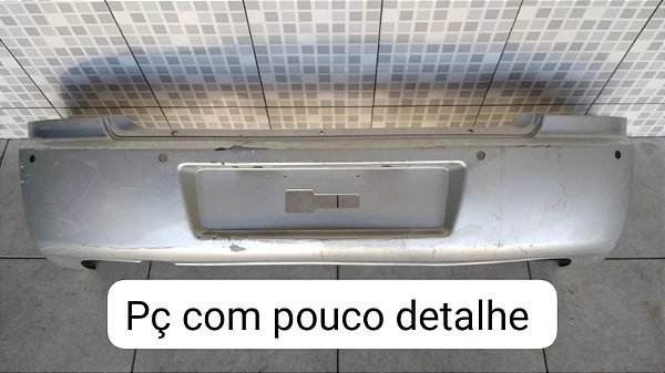 Parachoque traseiro Chevrolet Astra Hatch 2003 2011