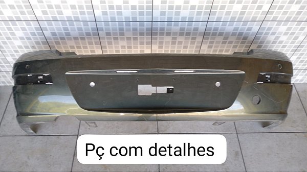 Parachoque traseiro  Vectra sedan 2008 2011