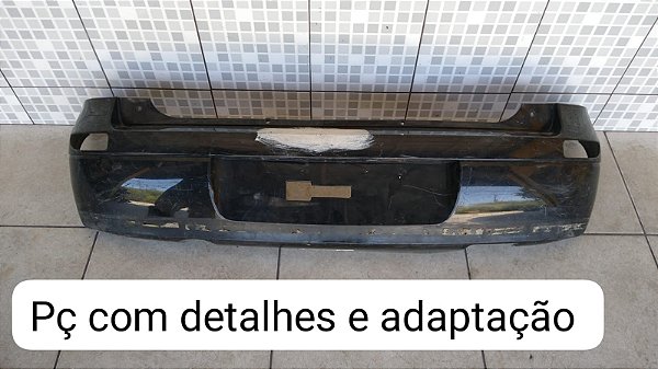 Parachoque traseiro Chevrolet Corsa Hatch 2004 2014