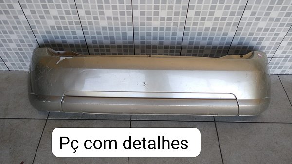 Parachoque traseiro Ford Fiesta 2010 2012