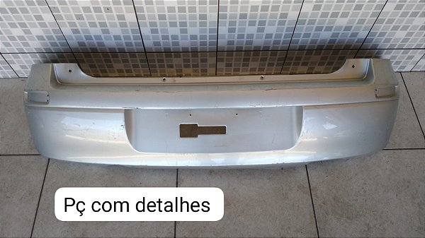 Parachoque traseiro Chevrolet Corsa Hatch 2006 2014