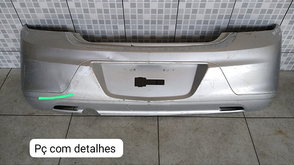 Parachoque Traseiro Chevrolet Onix 2012 2015