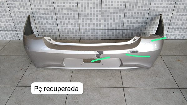 Parachoque Traseiro Toyota Etios sedan 2017 2019/Recuperado