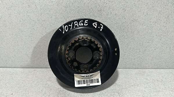 Polia Virabrequim Vw Saveiro/Gol - 2008 a 2018 -030105255p