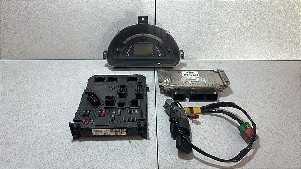 KIT CODE CHAVE IGNIÇÃO INJEÇÃO CITROEN C3 1.6 BSI 2003