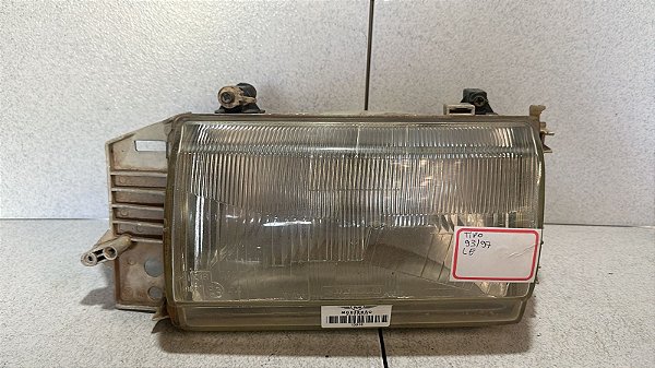 Farol Lado Esquerdo  Fiat Tipo 1993 a 1997 Lente Vidro