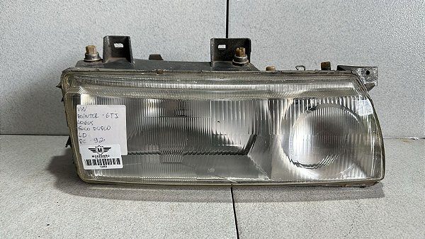 Farol Direito Vw Pointer Gti/Logus Foco Duplo Original Cibiê Logo Al