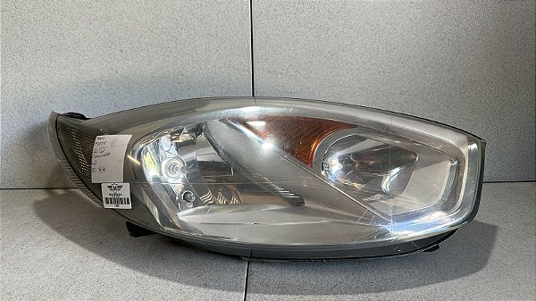 Farol Direito Ford Fiesta 2010 a 2012 Cromado Original