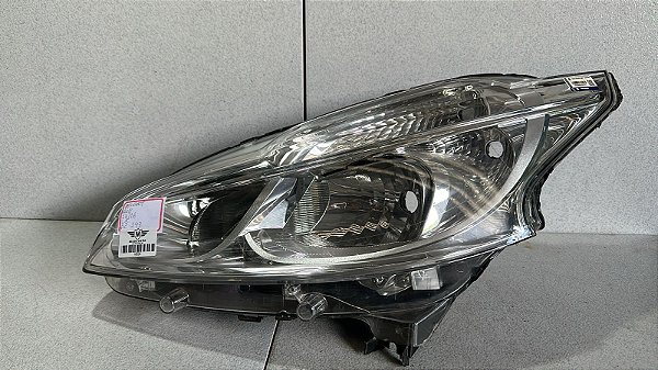 Farol Esquerdo Peugeot 208 2013 a 2016 Sem Led