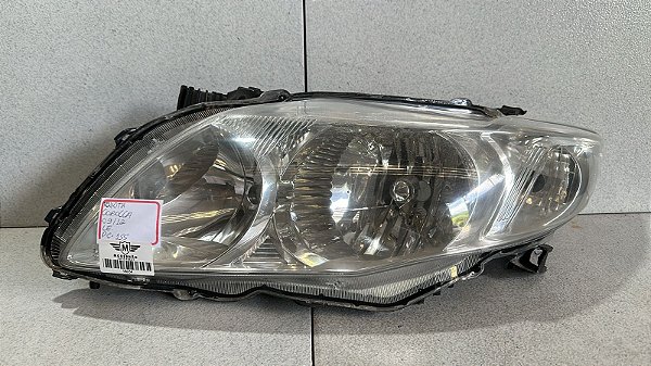 Farol Esquerdo Toyota Corolla 2009 a 2012 (Paralelo)