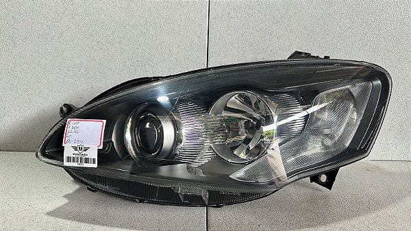 Farol Esquerdo  Fiat Idea 2012 a 2015 - Máscara Negra