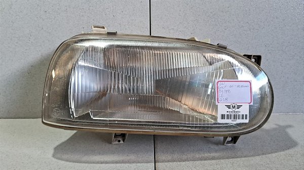 Farol Direito Vw Golf  1994 a 1998 - Foco Simples