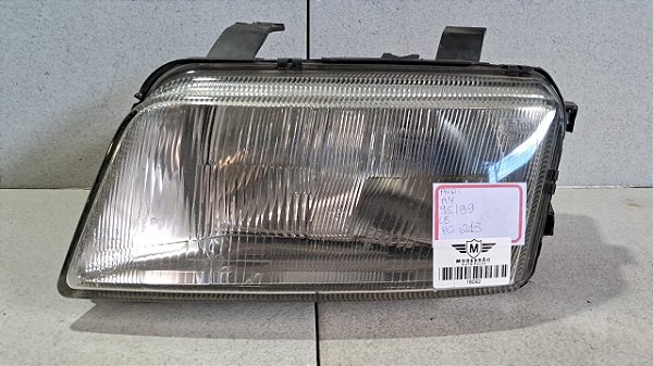 Farol Esquerdo Audi A4 1995 a 1999 Foco Simples Valeo