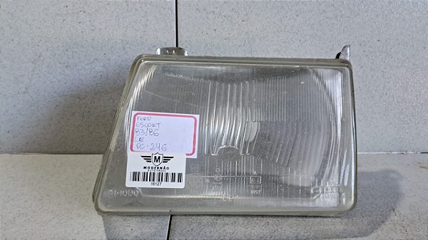 Farol Esquerdo Ford Escort - 1983 a 1986 CIBIE