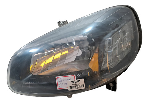 Farol Lado Esquerdo Fiat Uno Vivace 2015 A 2019