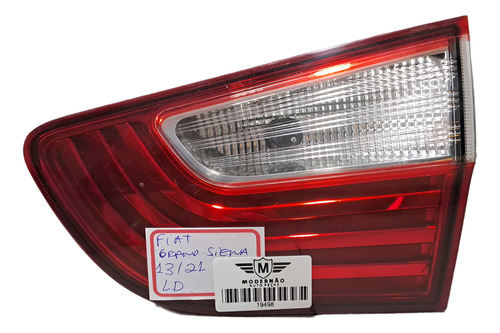 Lanterna Lado Direito Fiat Grand Siena 2013 A 2021 Tampa Al