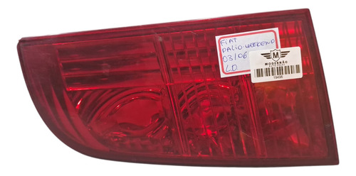 Lanterna Lado Direito Fiat Palio Weekend 03/06 Tampa
