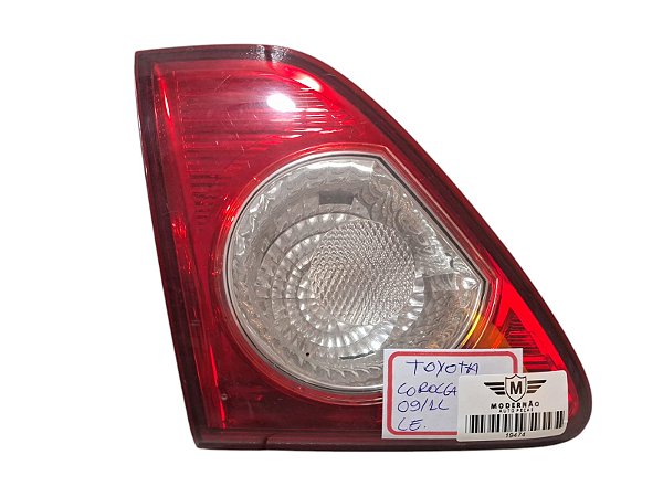 Lanterna Lado Esquerdo Toyota Corolla 2009 a 2011 Tampa