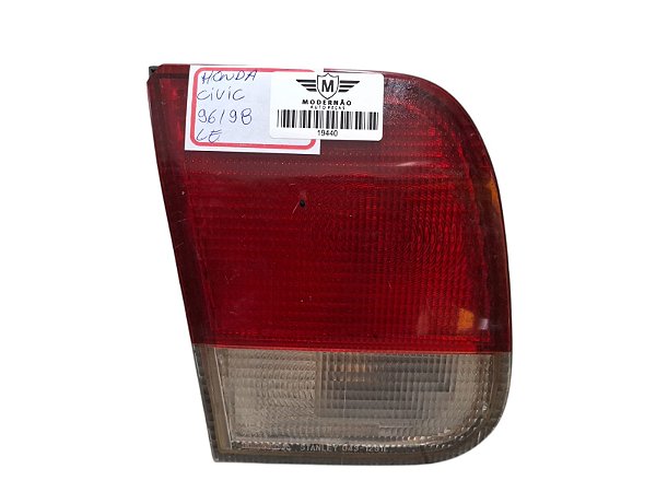 Lanterna Lado Esquerdo Honda Civic 1996 a 1998 Tampa Stanley