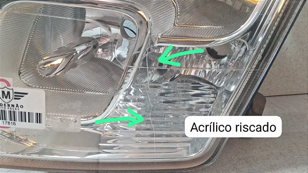 Farol Lado Esquerdo Ford Fusion 2006 a 2009