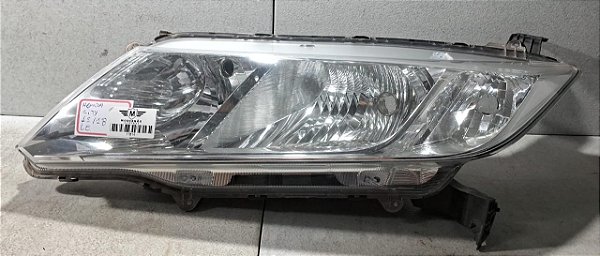 Farol Lado Esquerdo Honda City  2015 a 2018