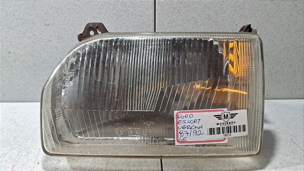 Farol Lado Esquerdo Ford Escort/Verona 1987 a 1992(Paralelo)