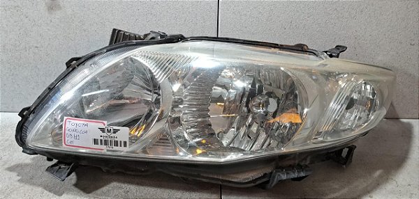 Farol Lado Esquerdo Toyota Corolla 2009 a 2011