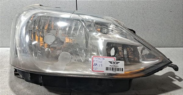 Farol Lado Direito Toyota Etios - 2013 a 2019