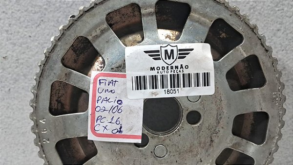 Polia Virabrequim Fiat Doblo 1.0/1.3 2002 a 2006 Cod55181231