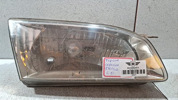 Farol Lado Direito Toyota Corolla 1998 a 2002