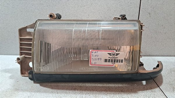 Farol Lado Direito Fiat Tipo - 1993 a 1997  (Carello)