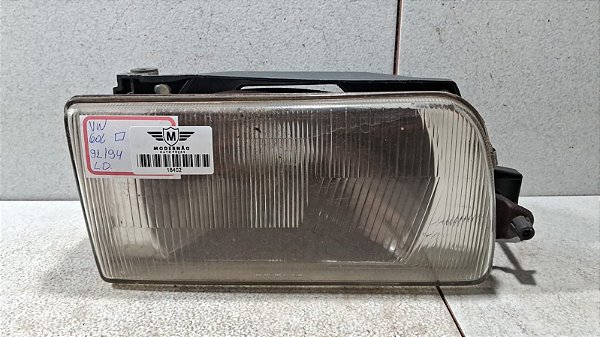 Farol Lado Direito VW Gol Quadrado 1991 a 1994 (Paralelo)