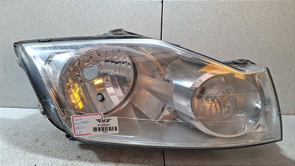 Farol Lado Direito Ford Ecosport 2008 a 2012 Cromado