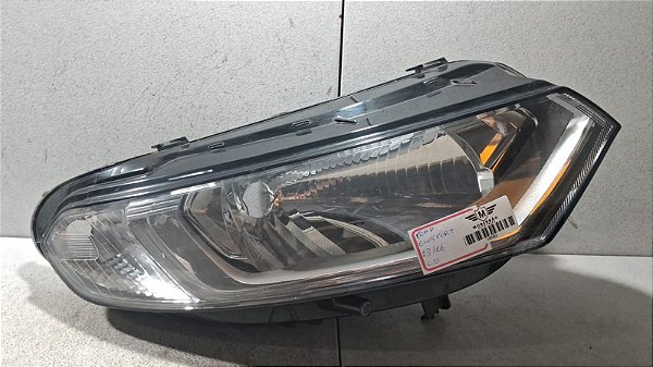Farol Lado Direito Ford Ecosport 2013 a 2016 Com Led