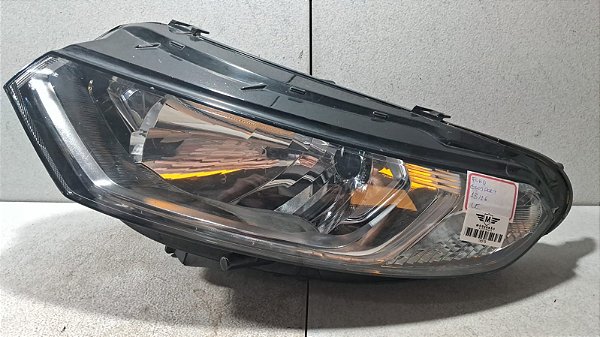 Farol Lado Esquerdo Ford Ecosport 2013 a 2016 Com Led