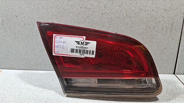 Lanterna Lado Esquerdo Fiat Siena 2008 a 2013 Mala