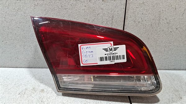 Lanterna Lado Esquerdo Fiat Siena 2008 a 2013 Mala